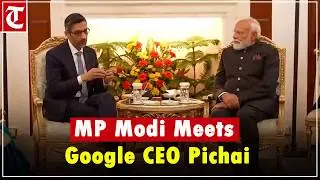 PM Modi Meets Google CEO Sundar Pichai at India AI Impact Summit 2026
