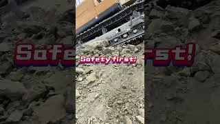 Safety first, whether it is excavated or shooting.