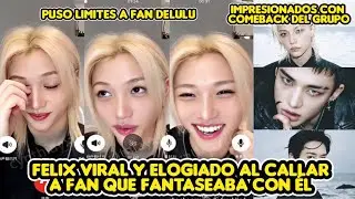 FELIX VIRAL Y ELOGIADO AL CALLAR A FAN QUE FANTASEABA CON &Eacute;L + IMPRESIONADOS CON EL NUEVO COMEBACK