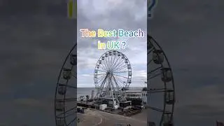 Clacton-on-sea has a wonderful beach for summer vacation in UK