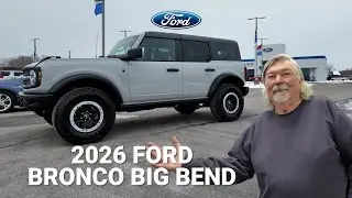ОБЗОР | Ford Bronco Big Bend 2026 года