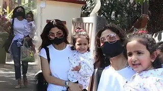 Shilpa Shetty की Daughter Shamisha School से बाहर आती दिखी Watch Video | Boldsky