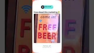 &ldquo;Clever Marketing or Clever Customers? 🤔 The &lsquo;Free Beer&rsquo; Mix-Up! 🍻 #MarketingGoals&rdquo;