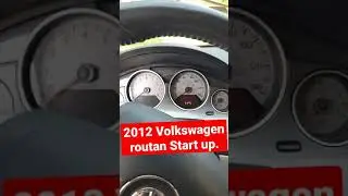 2012 volkswagen routan Start up. #shorts