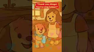 🧼 Bingo Helps Mommy &ndash; Little Paws, Big Help!  | Hi.story Short
