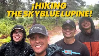 Hiking the Skyblue Lupine Trail | Rainy Adventure in Nature!