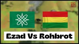 Age of Empires 3- Hausa Vs Ethiopia | Ezad Vs Rohbrot | Aoe3 DE | 1v1 Pro Game | 4K