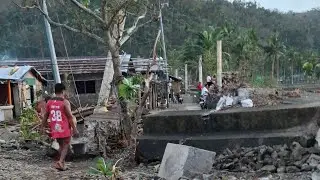 Aftermath of Typhoon Uwan  2025 Gigmoto, Catanduanes 