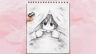 How to Draw Cute Anime Boy | Easy Pencil Sketch Tutorial Step by Step | ANIME STYLE
