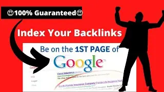 😍100% Guaranteed😍How to Index Your Backlinks Fast in Google 2022 By @Seosmartkey