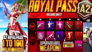 Finally A2 Royal Pass 1 To 100 Rp Rewards | Release Date | Pre-Order Perks | A2 Royal Pass Leaks