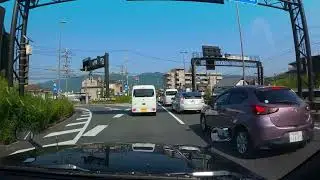 稲荷山トンネルと山科へのアクセス