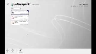 Offline Items in eBackpack on Windows 8