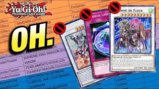 LET'S GOOOO!!! YU-GI-OH! APRIL 2024 NEW BANLIST REACTION AND DISCUSSION!