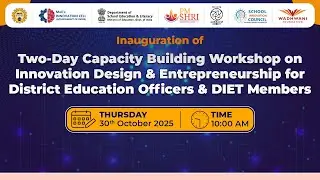 Online Inauguration of Capacity Building Workshop