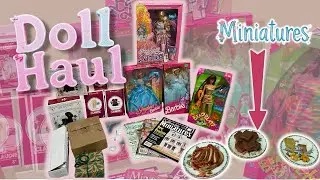 After Christmas Doll Haul: with American Girl, Barbie and Doll house Miniatures 