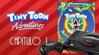 Tiny Toon Adventures - Buster's Hidden Treasure (Sega Genesis) - Parte 1 - Gameplay Completo