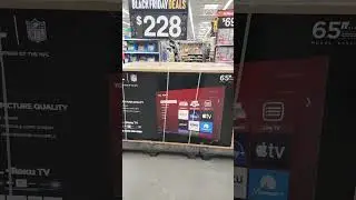 65-дюймовый 4K-телевизор TCL за 228 долларов в Walmart в Черную пятницу