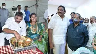 Botsa Satyanarayana Family Attend Pushpa Sreevani Daughter Annaprasan Moment | YSRCP | Distoday News