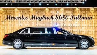 Mercedes Maybach S680 Pullman - роскошный люксовый Мерседес