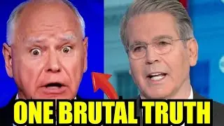 Scott Bessent EXPOSES Tim Walz with One Brutal Fact On Live TV