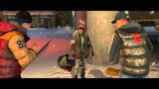 Beyond: Two Souls - Homeless: Jodie Holmes  Fights 4 Guys (Video Taped Stan Beating) Sequence PS3