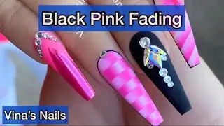 Black Pink Fading New Technique by Vina