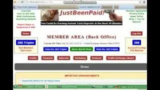 Just Been Paid - действия после регистрации
