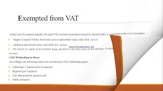 Indirect TAX In Ethiopia VAT , TOT , Excise  , With holding  , Customs Duty  , Surtax  , in amharic7