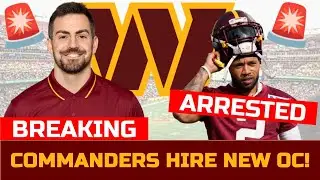 🚨BREAKING🚨 David Blough Hired as Next OC & Marshon Lattimore ARRESTED | Commanders Wire
