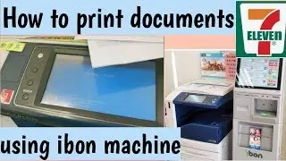 Printing Documents Using Ibon Machine 🖨️