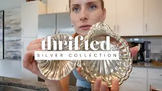 thrifted silver finds i'm way to obsessed with