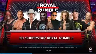 Old Era Special ROYAL RUMBLE Match WWE 2k25 