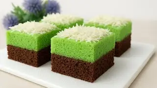 ENAK BANGET‼️BROWNIES KUKUS COKLAT PANDAN LEMBUT BERHARI-HARI WANGI PANDAN COKLATNYA JUARA