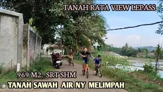 DIJUAL TANAH SAWAH PERODUKTIF SURAT SERTIFIKAT SHM  AIR NYA MELIMPAH RUAH 