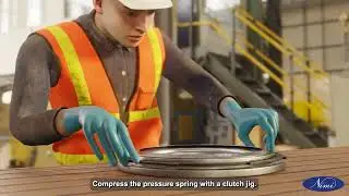 Perform assembling of pressure plate, align clutch assembly with flywheel | NIMI |DIGITAL |MARATHI |