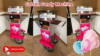 Cotton Candy Making Machine | Buddhi ke baal ki machine |New Business idea#video#viralvideo#business