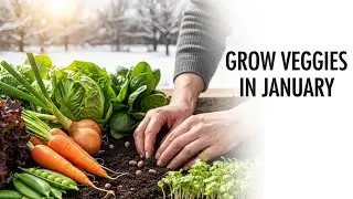 Овощи для выращивания в США в январе 🌱 Руководство по зимнему садоводству