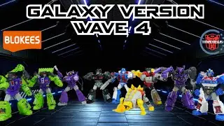 @Blokees  Transformers Galaxy Version Wave 4 Ultra Magnus, Tarn, Shockwave, Snarl