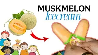 Cool Musk Melon Ice Cream At Home || Summer Special || Food Thrills.