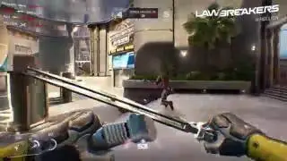 Lawbreakers domination mode: Turf War gameplay