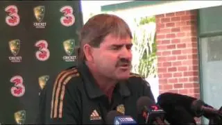 Adelaide Oval Curator, Les Burdett - pitch report 3 December 2009