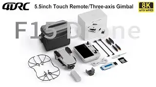 New !!! 4DRC F15 GPS 8K Long Range Brushless Drone &ndash; Released !CHECK IT OUT!