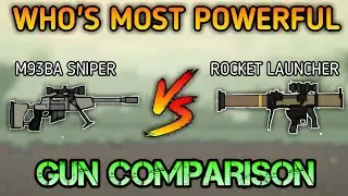 sniper vs rocket launcher in mini militia