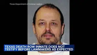 Texas man whose execution was halted won't testify in-person