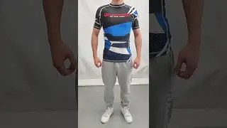 Custom short sleeve rash guards