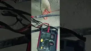 insulation resistance test #electrical mc cable #testing
