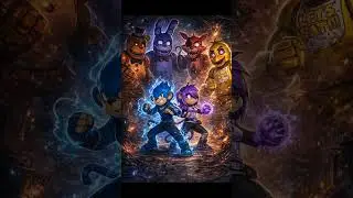 Ikuto and Kira vs. The Faz-Gang (2.0) #FNaF #monkey