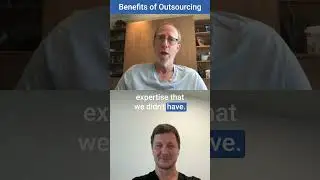 Benefits of outsourcing for a startup