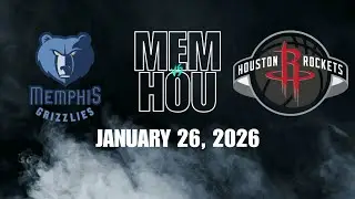 Memphis Grizzlies vs Houston Rockets Full Game Highlights &ndash; January 26, 2026 | NBA 2025-2026